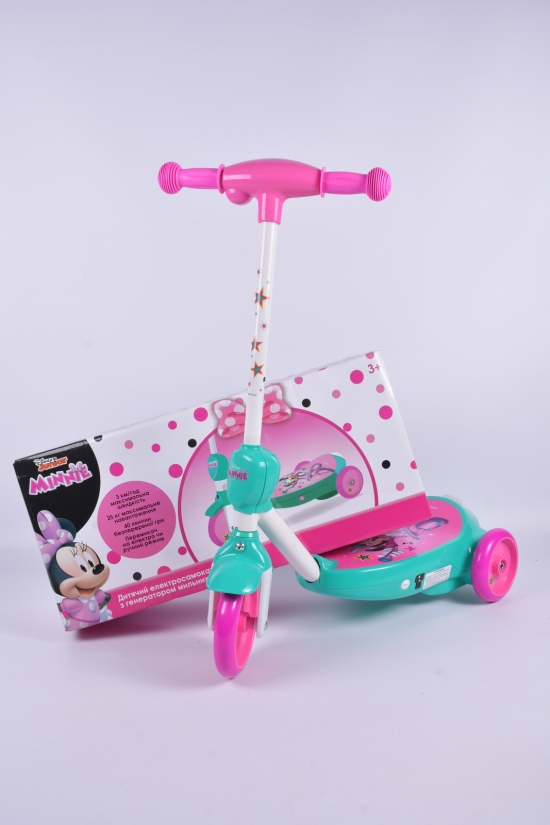 Электро самокат детский с мыльными пузырями 3-х колёсный (колёса PU 110мм) арт.MS211