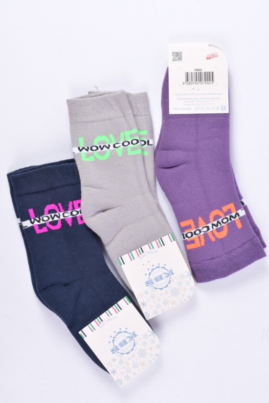 Шкарпетки махрові для дівчинки (5-6) KBS розмір 24-26 арт.3-20249