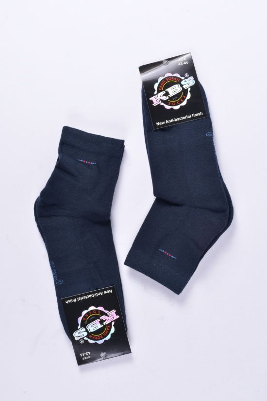 Шкарпетки чоловічі махрові (кол. Синій) "KBS" розмір 43-46 арт.1-20034