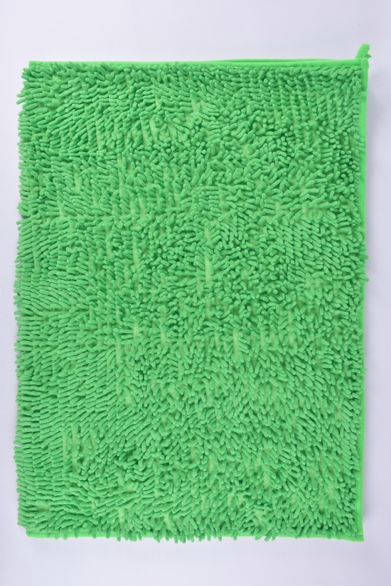 Килимок "Локшина" (цв. салатовий) на тканинній основі (мікрофібра) розмір 80/120 см. арт.MF5212