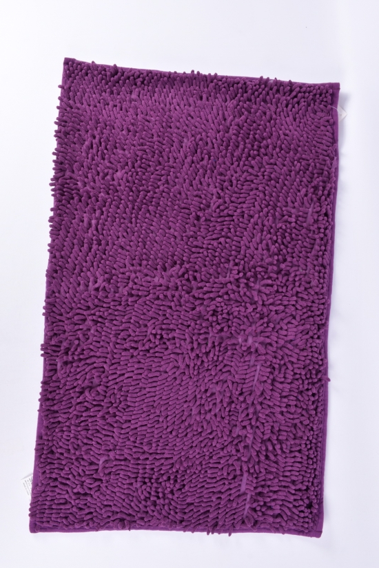 Коврик "Лапша" (цв.фиолетовый) на резиновой основе (микрофибра) размер 50/80 см. арт.коврик
