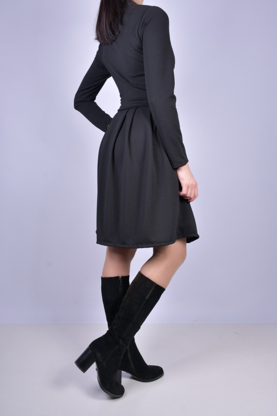 Сукня жіноча стрейчева (кол. чорний) Розмір в наявності : 42 арт.864