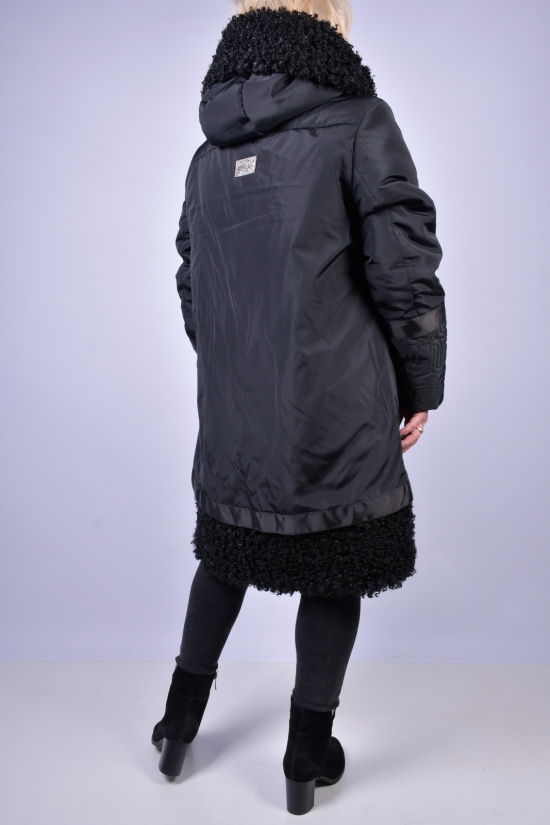 Пальто женское зимнее (цв.чёрный) Размер в наличии : 50 арт.Алана