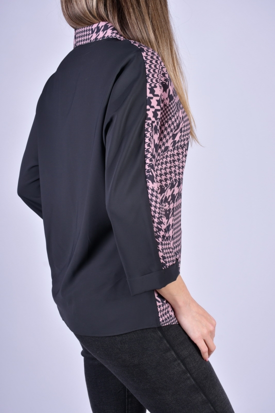 Блузка жіноча (кол. чорний/пудри) "ESAY" Розмір в наявності : 44 арт.9269E