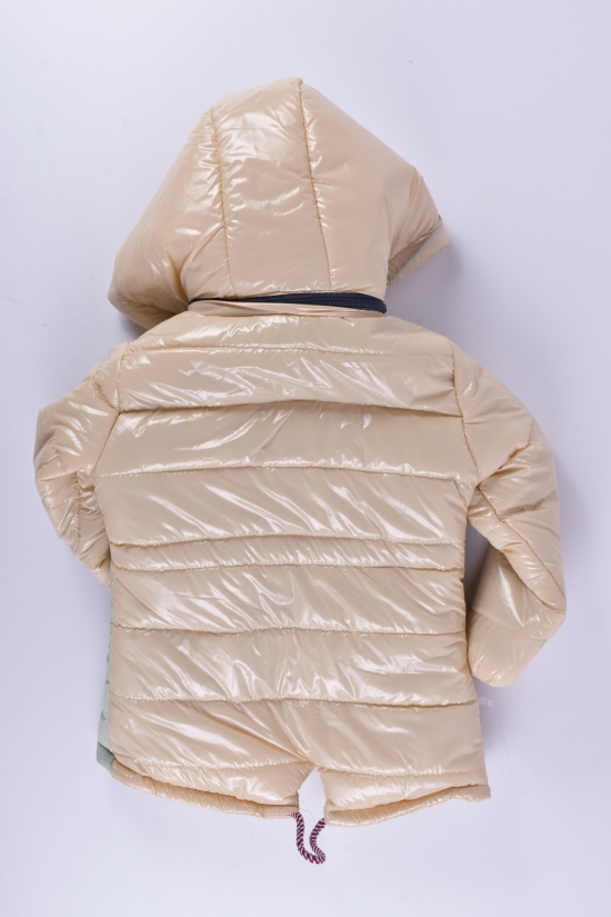 Куртка для девочки демисезонная (цв.мяты/кремовый) Рост в наличии : 92, 98 арт.FASHION