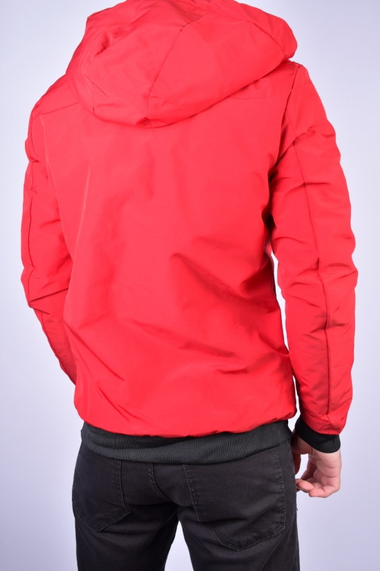 Куртка мужская демисезонная (двухсторонняя) (цв.красный) Размеры в наличии : 44, 48 арт.EM23015