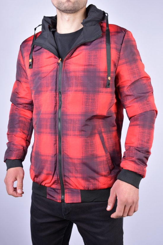 Куртка мужская демисезонная (двухсторонняя) (цв.черный) Размер в наличии : 44 арт.EM23015