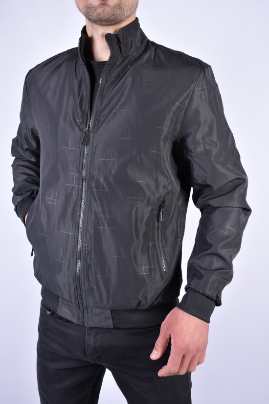 Куртка мужская из плащевки (цв.черный) "DICNI" Размер в наличии : 46 арт.H6-79-M