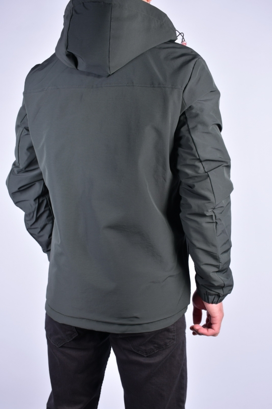 Куртка мужская демисезонная (двухсторонняя) (цв.хаки) Размеры в наличии : 44, 46 арт.EM23011