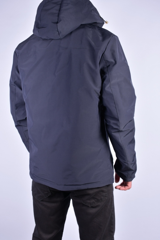 Куртка мужская демисезонная (двухсторонняя) (цв.т.синий) Размер в наличии : 44 арт.EM23035