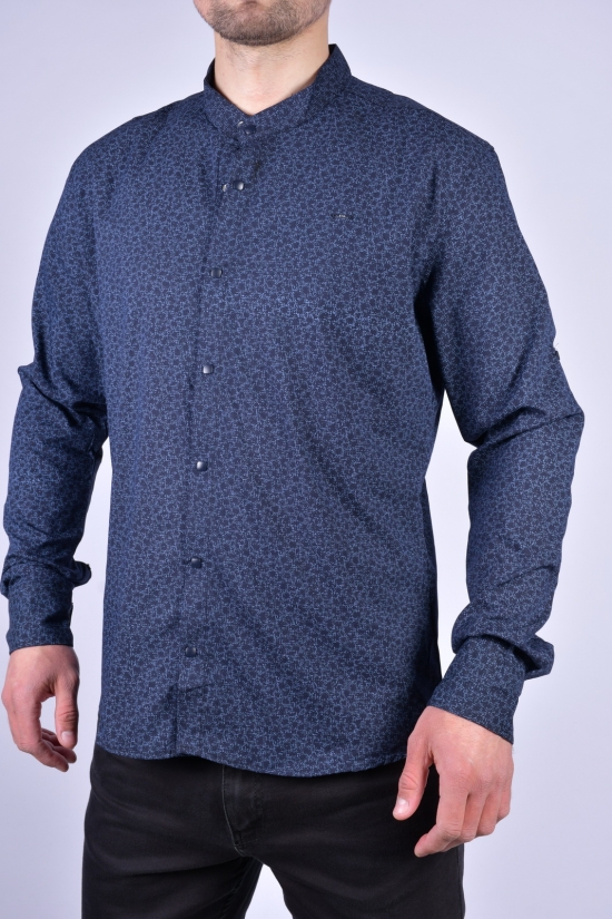 Рубашка мужская (col.046) стрейчевая ткань "VIP STENDO" Размер в наличии : 52 арт.211350