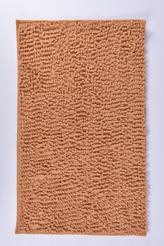 Коврик "Лапша" (цв.капучино) на резиновой основе (микрофибра) размер 50/80 см. арт.коврик