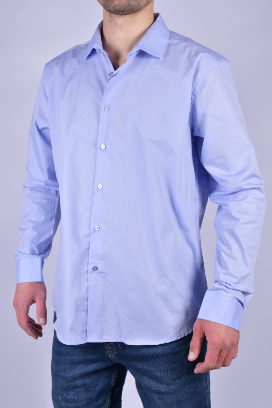 Рубашка мужская "CRESTANCE" (SLIM FIT) Размер в наличии : 46 арт.SDK7909