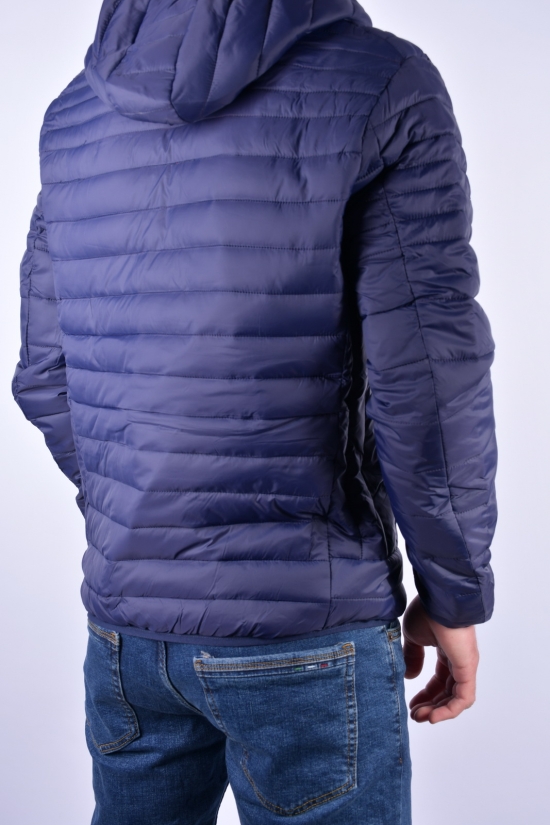 Куртка мужская (цв.синий) демисезонная болоневая Размер в наличии : 54 арт.2111