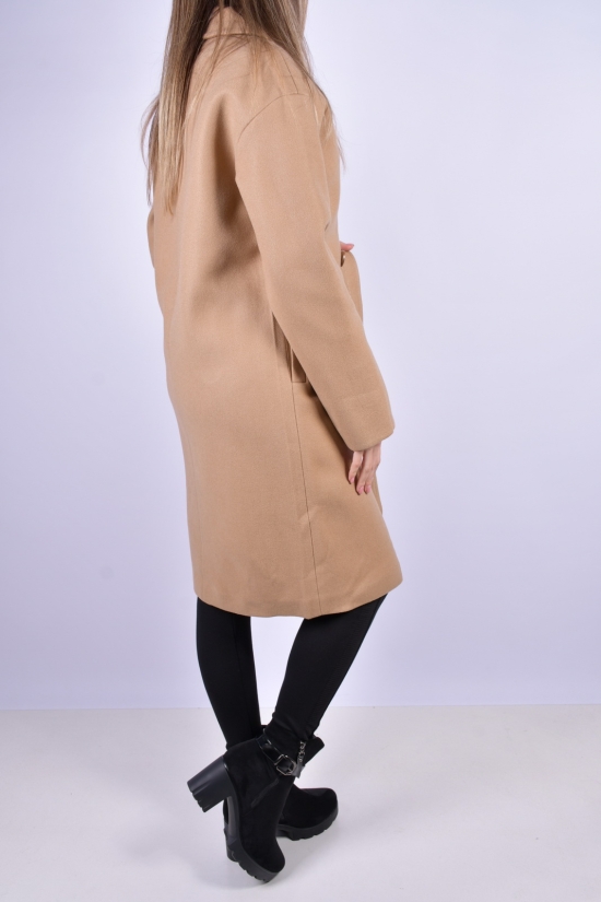 Пальто женское кашемировое (цв.кремовый) Размер в наличии : 44 арт.8033