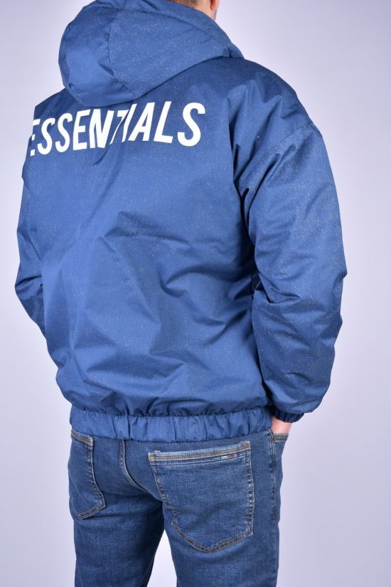 Куртка мужская (цв.синий) демисезонная Размер в наличии : 46 арт.Essentials