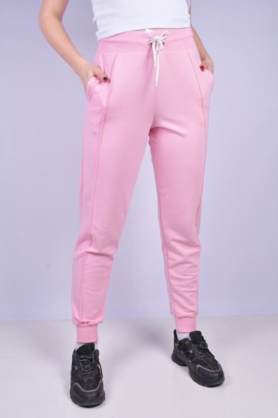 Штани жіночі (кол. рожевий) трикотажні "ECE" Розмір в наявності : 46 арт.2022