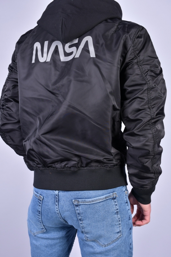 Куртка мужская (цв.черный) демисезонная" Alpfa Industries" Размеры в наличии : 48, 50 арт.21M-50W
