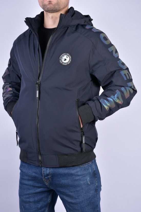 Куртка чоловіча (col.2) з плащової тканини демісезонна "PANDA" Розмір в наявності : 48 арт.L7811