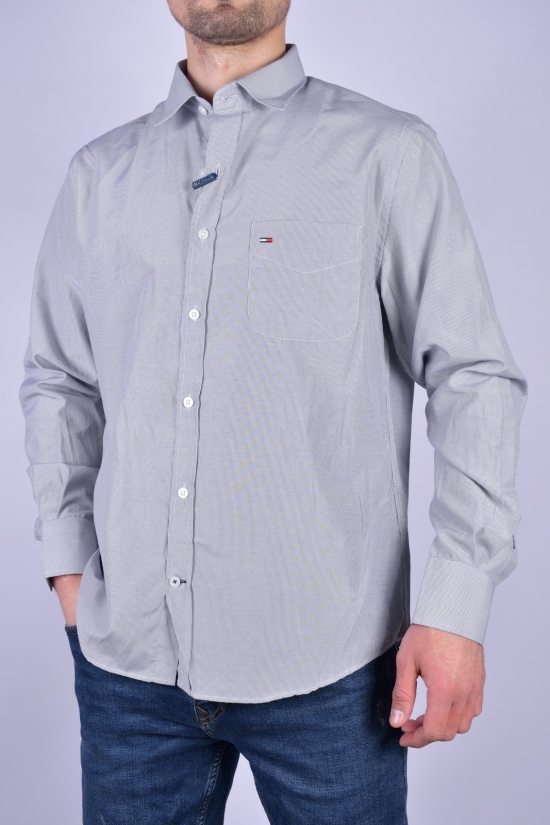 Рубашка мужская (цв.серый)  Размеры в наличии : 46, 50, 52 арт.654013