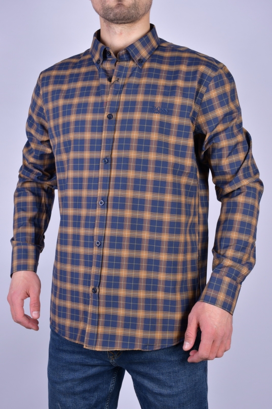 Рубашка мужская "HUGO BOSS" Размер в наличии : 48 арт.CMK-871