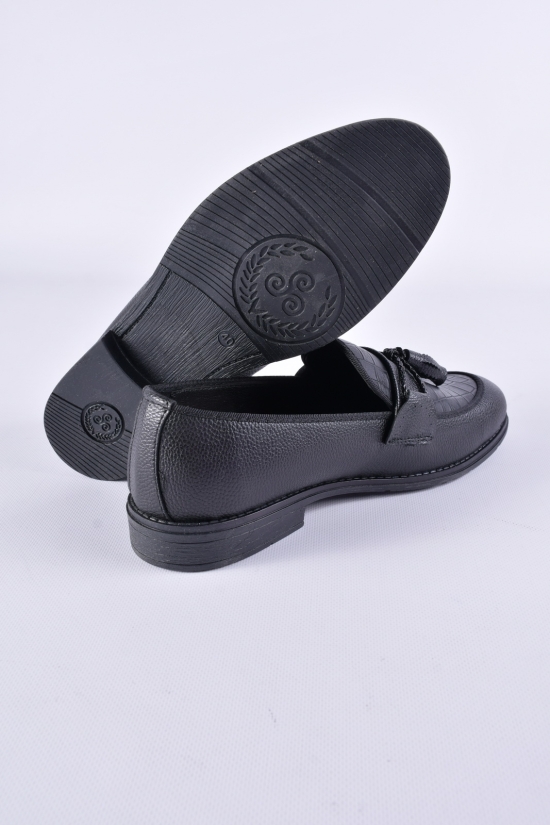 Туфлі лофери чоловічі (кол. чорний) "CRAFT" Розміри в наявності : 40, 42 арт.2300