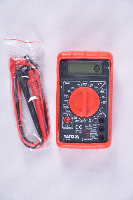 Мультиметр для вимірювання електричних параметрів (цифровий) арт.YT-73080
