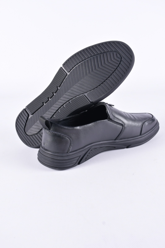 Туфли-слипоны мужские из натуральной кожи "YALASOU" Размеры в наличии : 42, 44 арт.YH3027