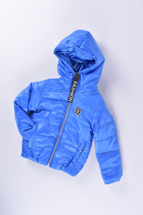 Куртка для девочки (цв.голубой) демисезонная из плащёвки Рост в наличии : 92 арт.