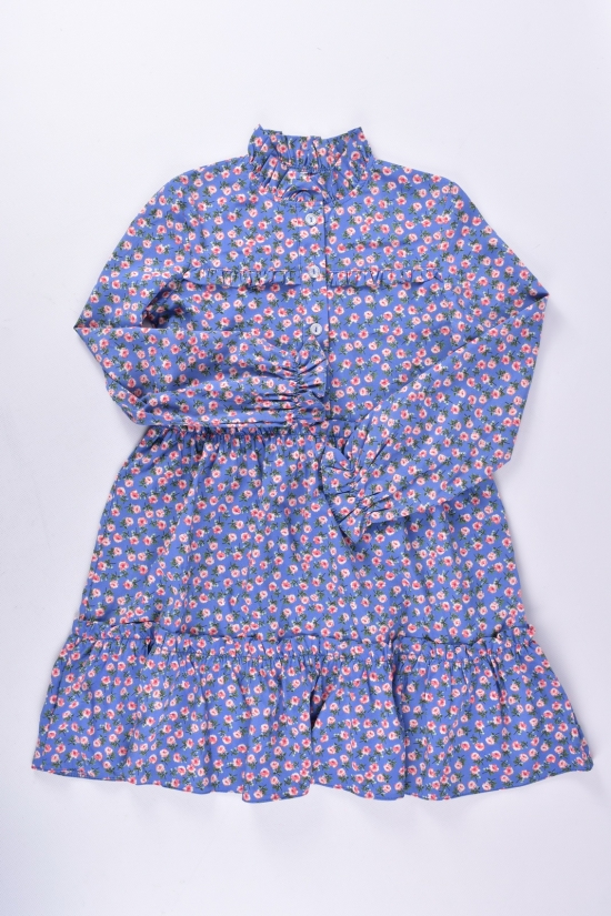 Платье для девочки (цв.синий) Рост в наличии : 128, 134, 146, 152, 158 арт.Нонна