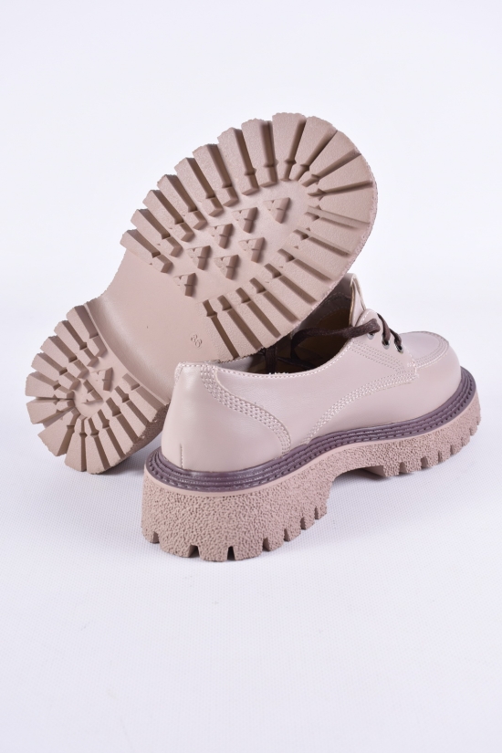 Туфлі жіночі із натуральної шкіри "EGGA" Розмір в наявності : 39 арт.XD536-9
