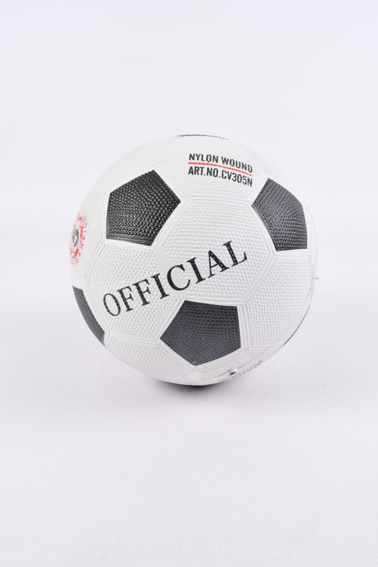 М'яч футбольний 450 гр гумовий №5 арт.FB0108