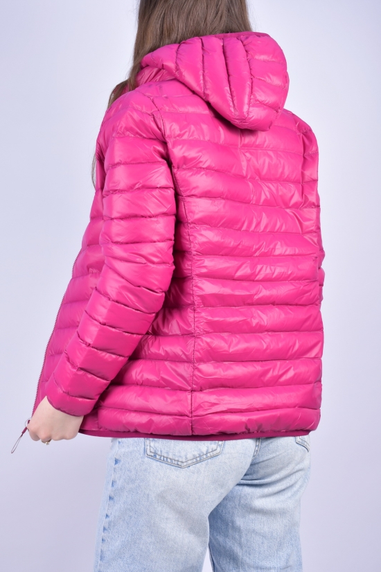 Куртка жіноча демісезонна (кол. малиновий) Розміри в наявності : 40, 42, 44, 46, 48 арт.5859