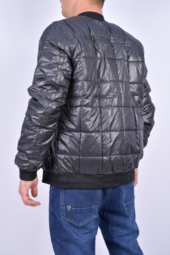 Куртка бомбер мужская (цв.черный) демисезонная "Remain" Размер в наличии : 48 арт.7817