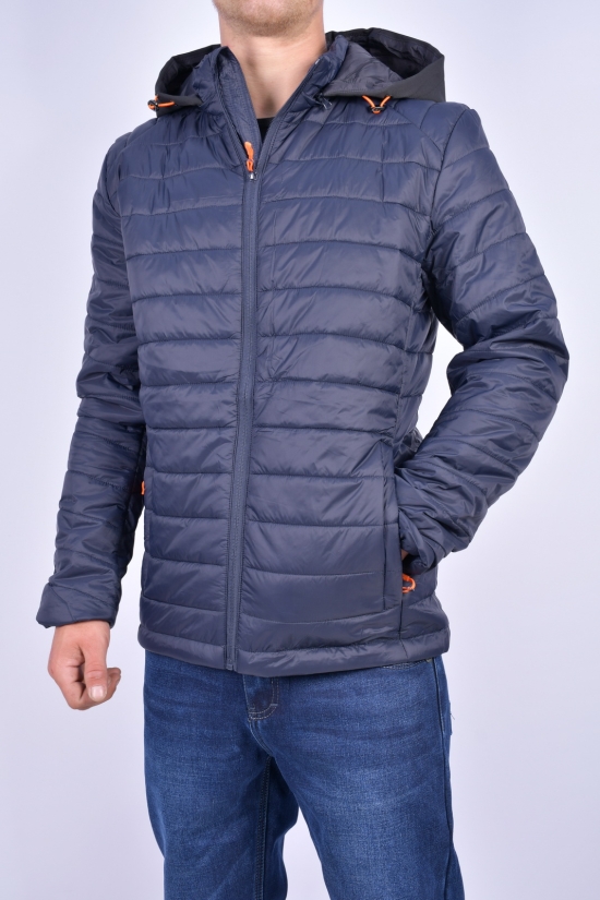 Куртка чоловіча (кол. т. синій) демісезонна болонева "Remain" Розмір в наявності : 48 арт.8383