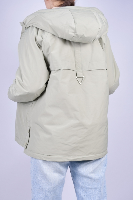 Куртка жіноча (кол. оливковий) демісезонна болонева "Remain" Розмір в наявності : 64 арт.B-901