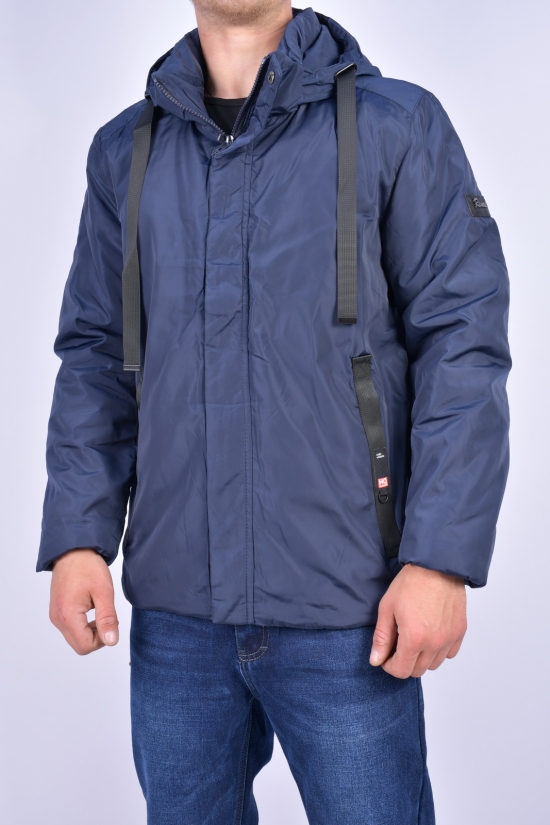 Куртка чоловіча (кол. т. синій) демісезонна з плащової тканини "Remain" Розміри в наявності : 46, 48, 50, 52 арт.7734