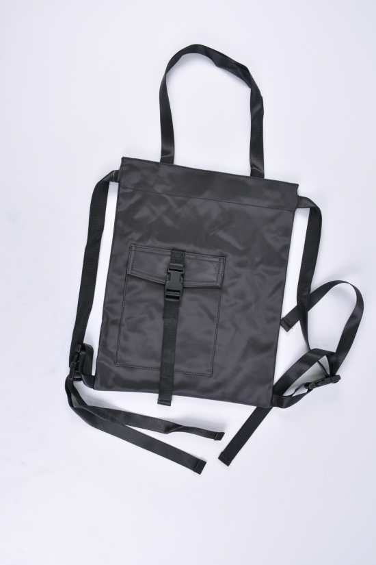 Сумка-рюкзак (кол. чорний) розмір 42/34 см арт.X327