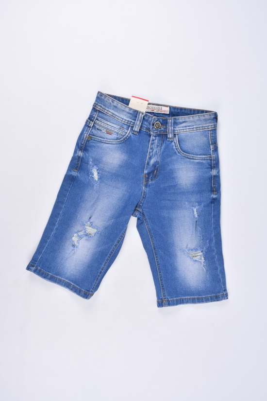 Шорты для мальчика джинсовые CROSSNESS Рост в наличии : 140, 152, 158, 170 арт.Z5733