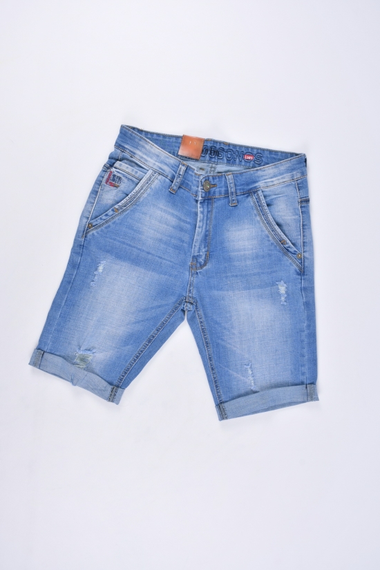 Шорти для хлопчика джинсові (юніор) CROSSNESS Розміри в наявності : 28, 29, 30, 31, 32, 33, 34 арт.CR2072B