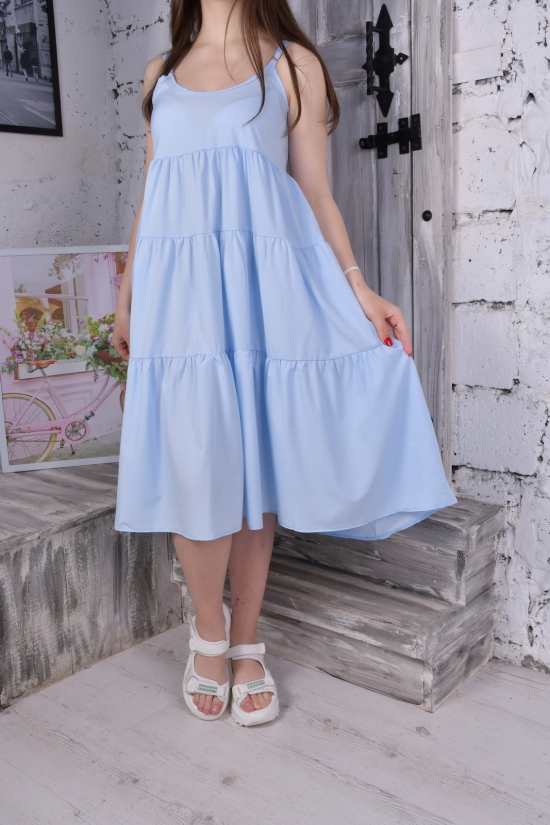 Платье женское (цв.голубой) Размер в наличии : 48 арт.715