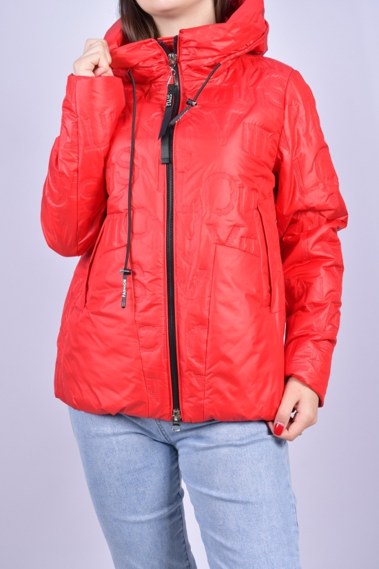 Куртка жіноча з плащівки демісезонна (color C003) HaiLuoZi Розміри в наявності : 42, 44, 48 арт.BM7051