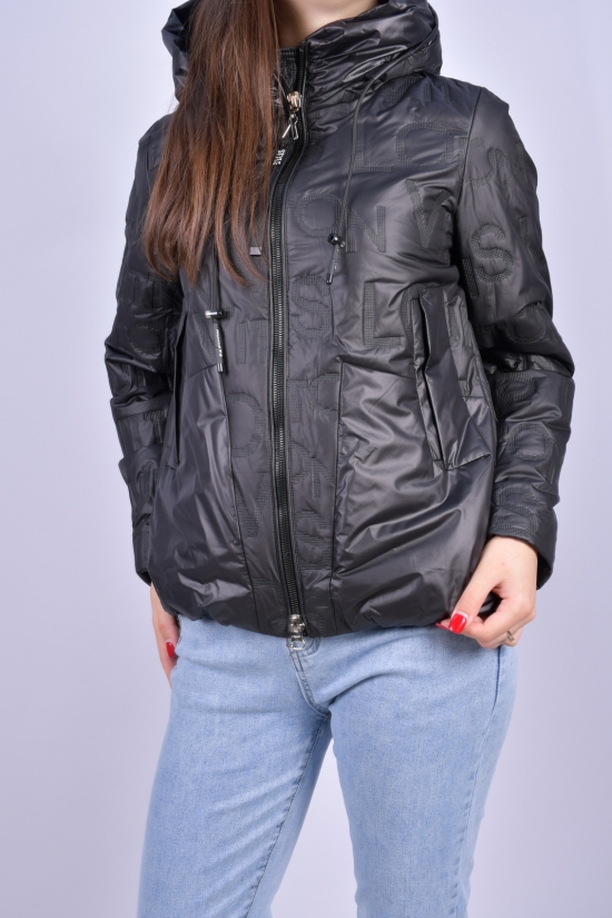 Куртка жіноча з плащівки демісезонна (color C001) HaiLuoZi Розміри в наявності : 42, 46, 48 арт.BM7051