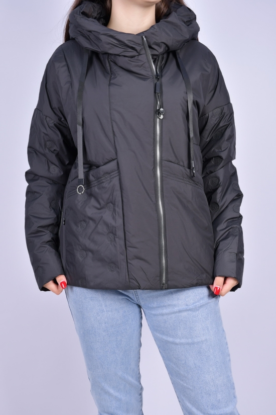Куртка жіноча з плащівки демісезонна (color C001) HaiLuoZi Розміри в наявності : 50, 52, 58 арт.BM7088