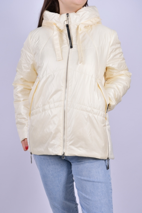 Куртка женская из плащёвки демисезонная (color A114) HaiLuoZi Размеры в наличии : 48, 50 арт.BM7050