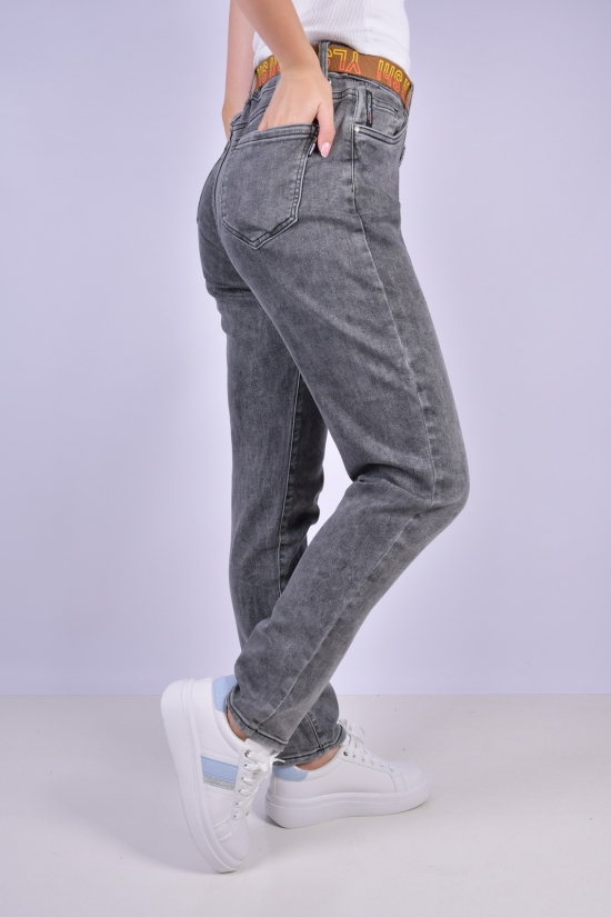 Джинси жіночі стрейчові з поясом "Zyh Jeanse" Розміри в наявності : 31, 32, 33, 34, 35, 36 арт.L-88028