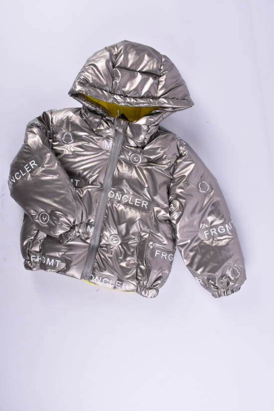 Куртка демисезонная для девочки болоневая Рост в наличии : 86, 92, 98, 104 арт.MONCLER
