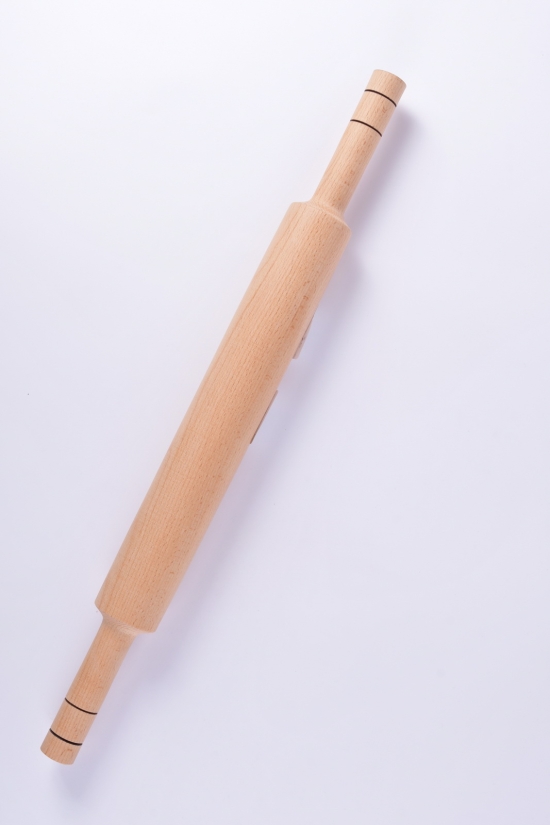 Скалка для розкочування тіста (дерев'яна) розмір 50 см арт.2022