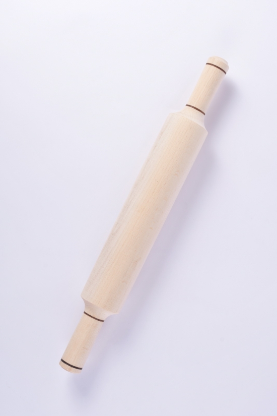 Скалка для раскатки теста (деревянная) размер 39 см арт.2023