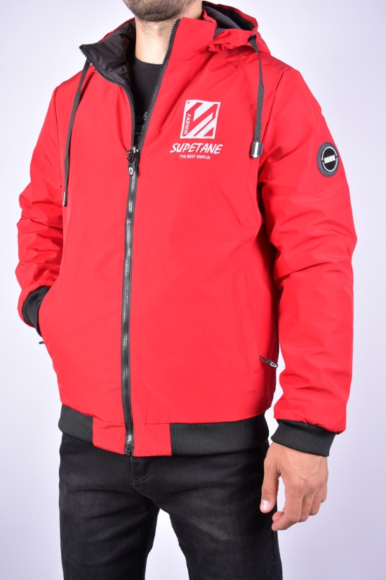 Куртка мужская демисезонная (цв.бордовый/черный) двух сторонняя Размеры в наличии : 46, 48, 50 арт.EM2307